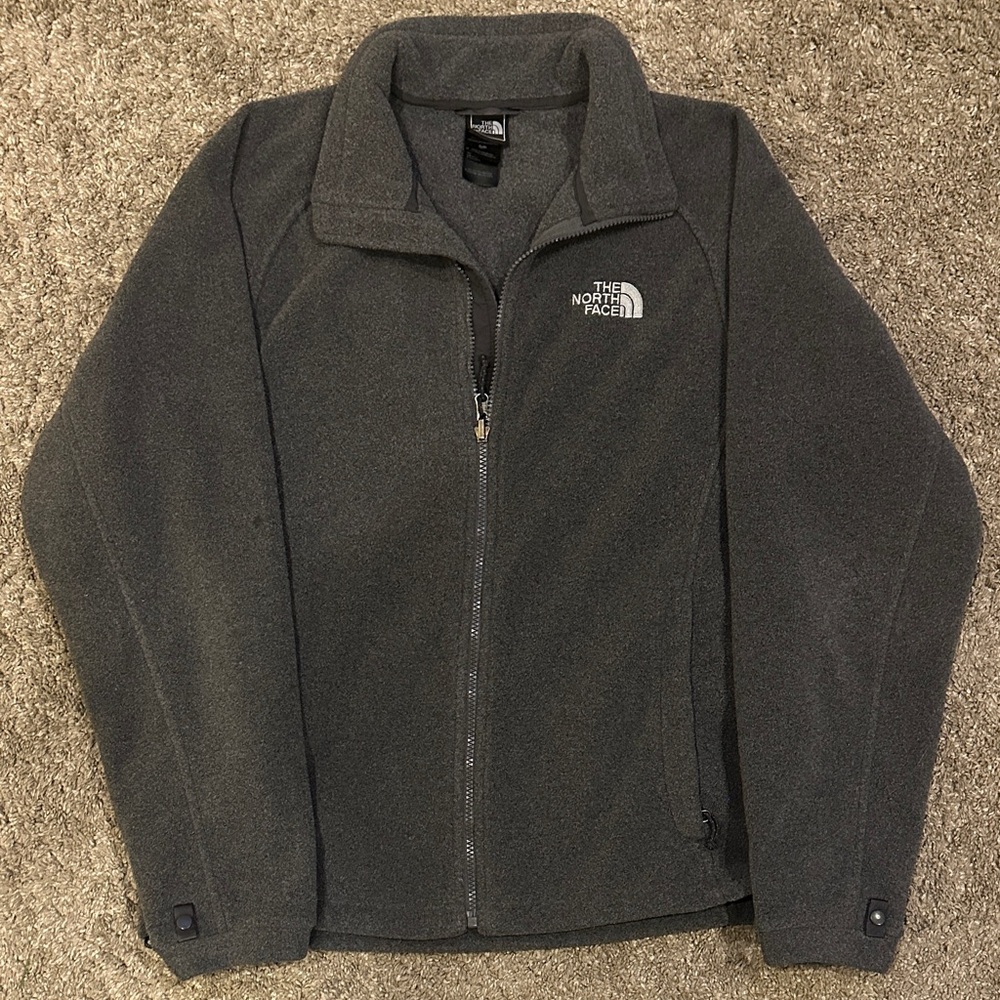 The North Face Charcoal Full-Zip Jacket